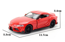 Load image into Gallery viewer, WELLY 1:36 Red Supra Hatchback Racing Sports Model Diecast Toy Metal Car BN