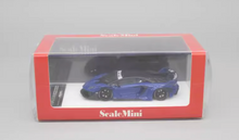 Load image into Gallery viewer, ScaleMini 1:64 Blue Aventador LP700-4 LBWK EVO GT Model Diecast Resin Car