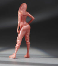 Load image into Gallery viewer, 1:64 Painted Unpainted Figure Model Miniature Resin Diorama Sand Cool Hot Girl
