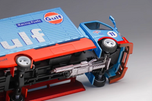 Load image into Gallery viewer, MT 1:64 Gulf H300 Tow Truck Custom Racing Fuets Model Diecast Metal Car New