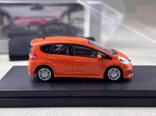 Load image into Gallery viewer, SW 1:64 Orange Fit Jazz GE8 RS Sports Model Diecast Metal Car New Collection