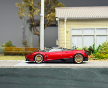 Load image into Gallery viewer, LCD 1:64 Red Huayra Roadster Convertible Sports Model Diecast Metal Car New Collection