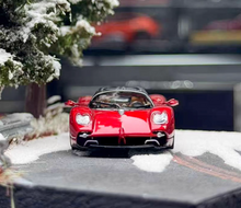 Load image into Gallery viewer, LCD 1:64 Red Utopia Racing Sports Model Diecast Metal Car New Collection