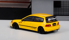 Load image into Gallery viewer, SW 1:64 JDM Yellow EG6 Civic SIR Hatchback Sport Model Diecast Metal Car New Collection
