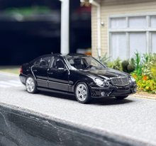 Load image into Gallery viewer, King 1:64 Black E63 AMG W211 Sedan Sports Model Diecast Metal Car New Collection