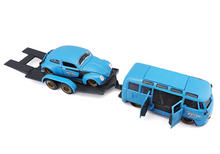 Load image into Gallery viewer, Maisto 1:24 VW T1 Samba Van Beetle Transport Flatbed Model Diecast Metal Car