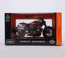 Load image into Gallery viewer, Maisto 1:12 Red 2024 Harley Sportster S Motorcycle Bike Sports Model Diecast New Collection