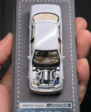 Load image into Gallery viewer, Mortal 1:64 White JDM CRESTA JZX100 Sedan Sports Model Diecast Metal Car New Collection