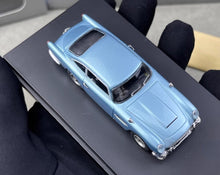 Load image into Gallery viewer, DCM 1:64 Light Blue 1964 DB5 Classic Coupe Figure Model Diecast Metal Car New