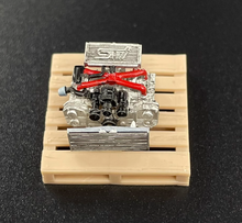 Load image into Gallery viewer, 1:64 3D JDM EJ20 STI Engine Garage Mechanic Display Model Resin For Car New