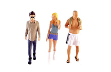 Load image into Gallery viewer, 1:64 Painted Figure Model Miniature Resin Diorama Sand Casual Street Scene Toy New