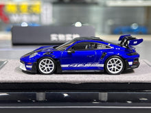 Load image into Gallery viewer, HH 1:64 San Marino Blue 992.1 GT3 RS Sports Model Diecast Resin Car New Collection