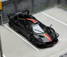Load image into Gallery viewer, CM 1:64 Black Carbon Zonda R Racing Sports Model Diecast Metal Car New