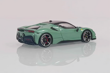 Load image into Gallery viewer, MJ 1:64 Green SF90 Hard Top Racing Sports Model Diecast Metal Car New Collection
