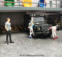 Load image into Gallery viewer, 1:64 Painted Figure Mini Model Miniature Resin Diorama Rabbit Bunny Sexy Girl