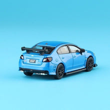 Load image into Gallery viewer, JKM 1:64 Blue WRX STI S207 Impraza Sports Model Diecast Metal Car New