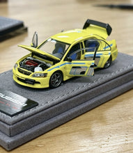 Load image into Gallery viewer, IHCM 1:64 Yellow Lancer EVO IX GSR Paul Sport Open Model Diecast Metal Car New Collection