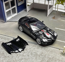 Load image into Gallery viewer, SH 1:64 Black SLR Mclaren Coupe Racing Sports Model Diecast Metal Car BN