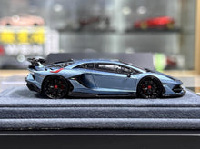 Load image into Gallery viewer, 1:64 GradePro Cyan SVJ LP770-4 Aventador Sports Model Diecast Resin Car New Collection