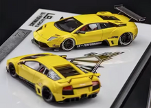 Load image into Gallery viewer, 404Error 1:64 Yellow Murcielago LP640 LBWK Model Diecast Resin Car Set New Collection