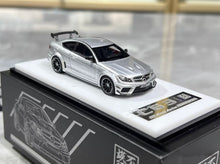 Load image into Gallery viewer, 1:64 BZMW Silver C63 AMG Black Series Coupe Sports Model Diecast Resin Car New Collection
