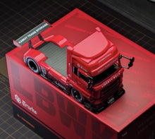 Load image into Gallery viewer, GCD 1:64 Red UD Quon LBWK Truck Tractor #5 Sports Model Diecast Metal Car New Collection