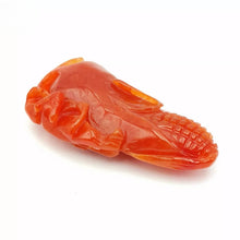 Load image into Gallery viewer, Nature Jade Red Corn Pendant Necklace Gift Jewelry charm Blessing Lucky Fortune