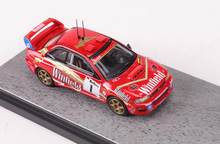 Load image into Gallery viewer, 1:64 OKM Red Impreza WRX STI WRC GC8 #1 Sports Model Diecast Metal Car New