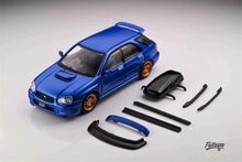 Load image into Gallery viewer, 1:64 Furuya Blue Impreza WRX STI VIII 8 Wagon Sport Model Diecast Metal Car