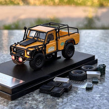 Load image into Gallery viewer, Master 1:64 Defender 110 Pickup Truck Camel SUV Model Diecast Metal Car