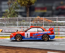 Load image into Gallery viewer, Minigt 1:64 Orange Impreza WRX STI WRC 97 #1 Sport Model Diecast Metal Car New Collection