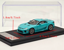 Load image into Gallery viewer, SH 1:64 Green LFA Coupe Sports Model Diecast Resin Car New Collection
