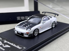 Load image into Gallery viewer, MC 1:64 White Carbon JDM RX-7 FD3S Racing Sports Model Diecast Metal Car New Collection