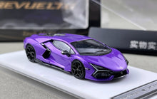 Load image into Gallery viewer, Zincit 1:64 Purple Revuelto V12 Racing Sports Model Diecast Metal Car New Collection