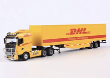 Load image into Gallery viewer, MJ 1:64 Yellow SANY Trailer Container Truck Model Diecast Metal Car New Collection