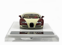Load image into Gallery viewer, Mortal 1:64 Yellow Red 2010 Veyron Super Sports Model Diecast Metal Car New Collection