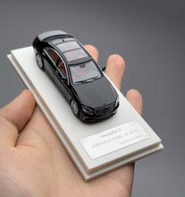 Load image into Gallery viewer, Fine 1:64 Black S65 AMG W222 Sedan Sports Model Diecast Metal Car New Collection