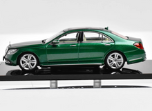 Load image into Gallery viewer, Glory 1:64 Green S320L W222 Sedan Sports Model Diecast Metal Car New Collection