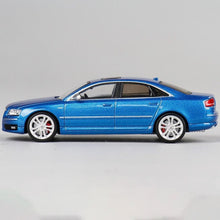 Load image into Gallery viewer, JKM 1:64 Blue S8 D3 Sedan Sports Model Diecast Metal Car New Collection