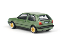 Load image into Gallery viewer, Poprace 1:64 Green Golf GTI MK2 Racing Sports Model Toy Diecast Metal Car New Collection