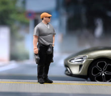 Load image into Gallery viewer, 1:64 Painted Figure Model Miniature Resin Diorama Sand Cool Guy Cap Sunglasses