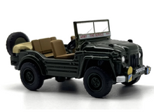 Load image into Gallery viewer, 1:76 RASC Fire Army SUV Off Road Convertible Classic Model Diecast Metal Car