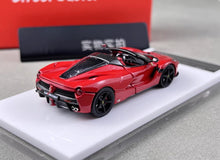 Load image into Gallery viewer, SB 1:64 Red LaFerrari F150 Convertible Sports Model Diecast Metal Car New Collection