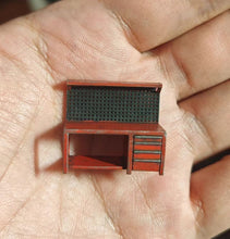 Load image into Gallery viewer, 1:64 Painted Figure Model Miniature Resin Sand Toy Repair Tool Rack Shelf Repair