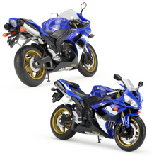 Load image into Gallery viewer, WELLY Blue 1:10 YZF R1 Sports Racing Heavy Model Diecast Metal Motorcycle