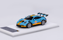 Load image into Gallery viewer, SOLO 1:64 Blue 2021 911 GT3 RS 992 Gulf Sports Model Diecast Resin Car New
