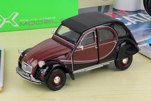 Load image into Gallery viewer, WELLY 1:24 2CV 6 Charleston Vintage Classic Model Diecast Metal Car Display