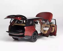 Load image into Gallery viewer, LCD 1:18 Red 2022 Range Rover SV SUV Sports Model Diecast Metal Car New Collection