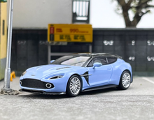 Load image into Gallery viewer, King 1:64 Blue Vanquish Zagato Hatchback Sports Model Diecast Metal Car New Collection