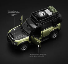 Load image into Gallery viewer, CCA 1:43 Defender 110 SUV Diecast Metal Car DIY Toy Tuning Assembly Set